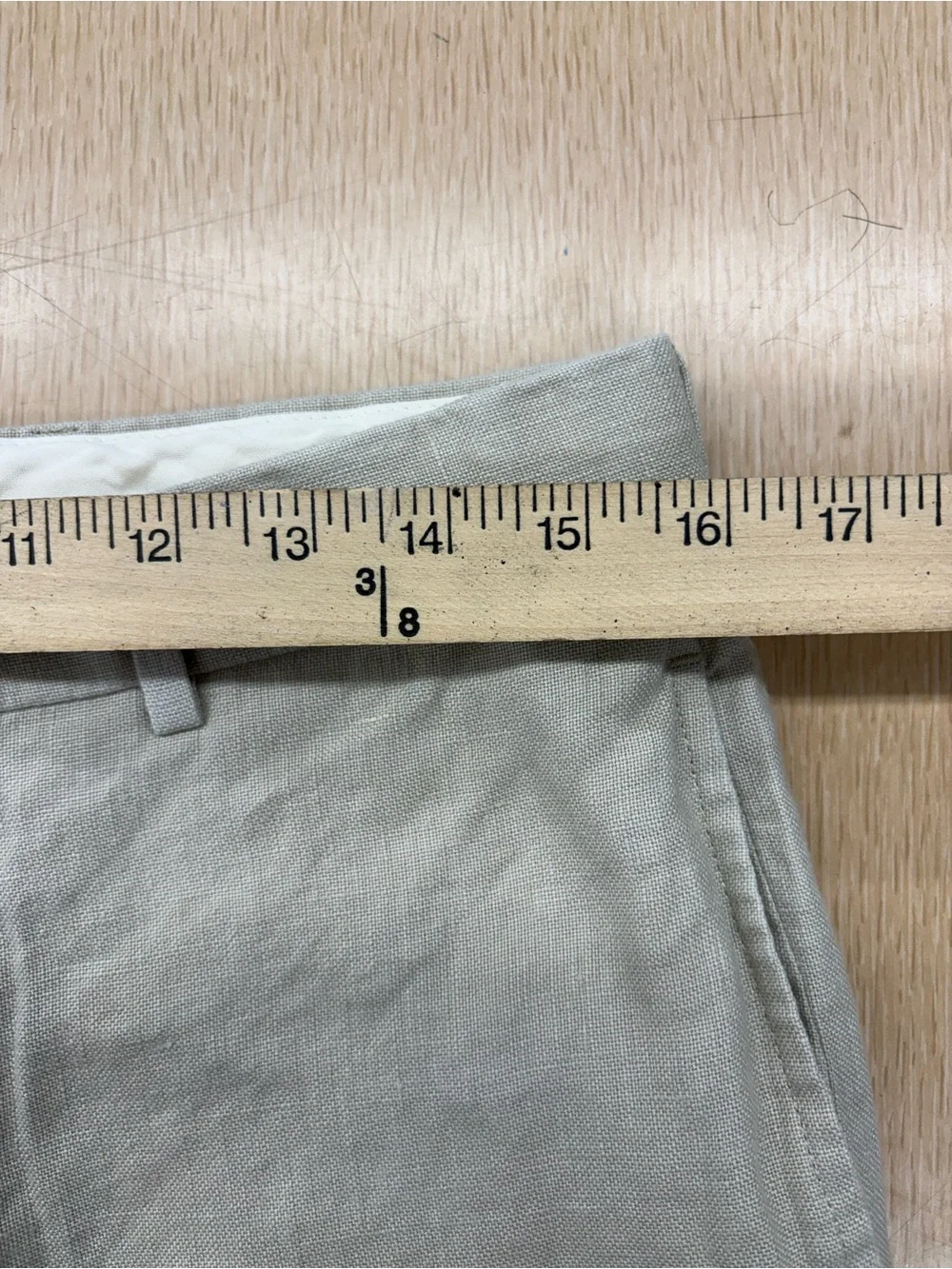 Brooks Brothers 100% linen beige dress pants